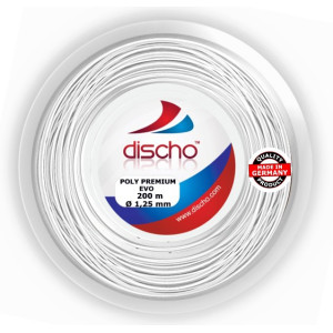 Discho Poly Premium Evo tennisstreng (200 m)